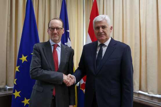 Zamjenik predsjedavajućeg Doma naroda PSBiH dr. Dragan Čović održao sastanak s ambasadorom Republike Austrije u BiH 